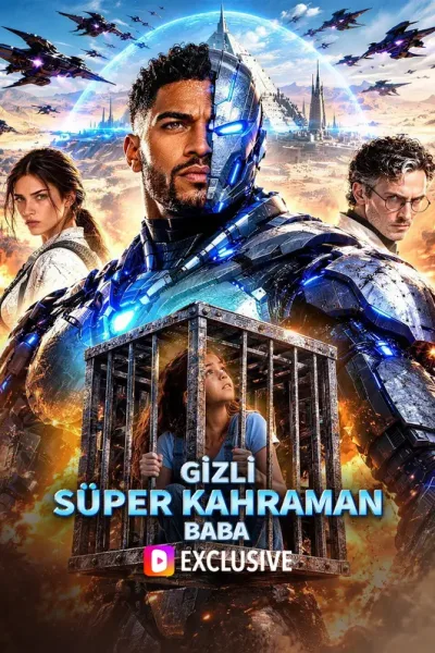 Gi̇zli̇ Süper Kahraman Baba poster